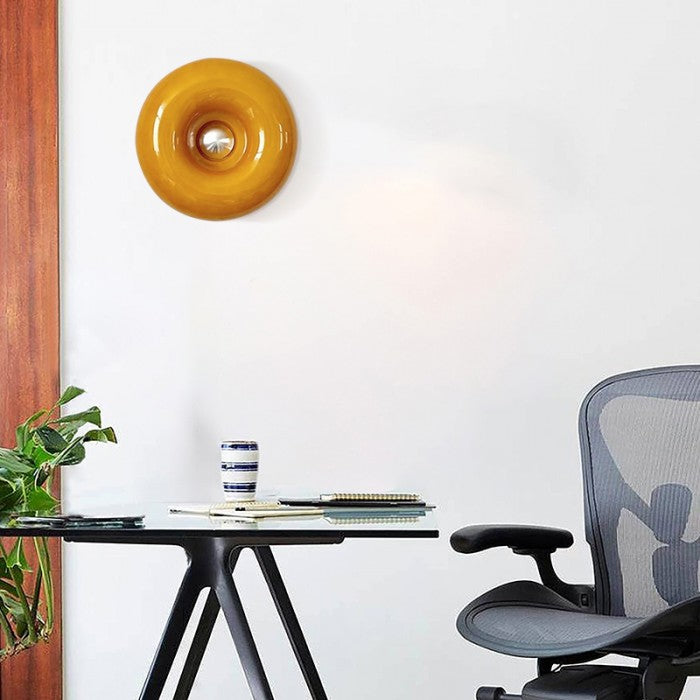Applique Murale ou Lampe de Table Moderne Orange