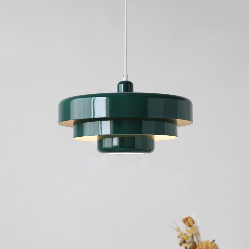 Lampe Suspension Vintage - Design Abat-Jour à 3 Couches