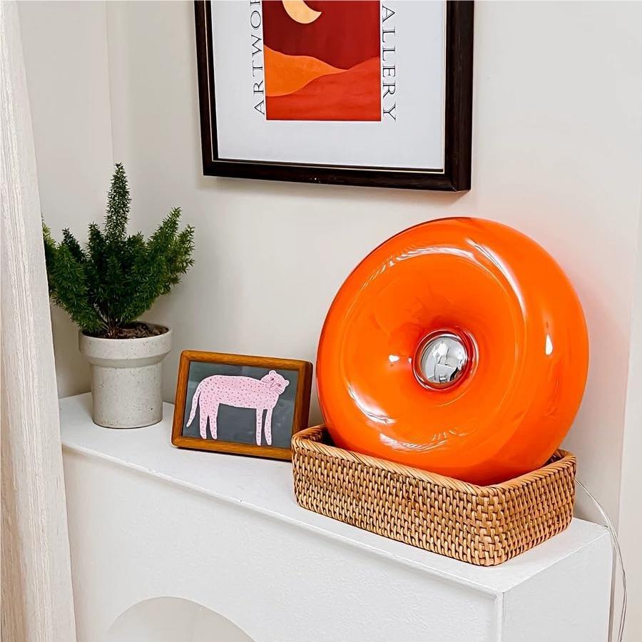 Applique Murale ou Lampe de Table Moderne Orange