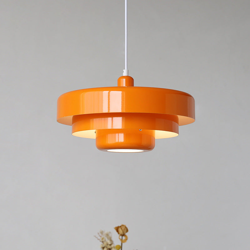 Lampe Suspension Vintage - Design Abat-Jour à 3 Couches