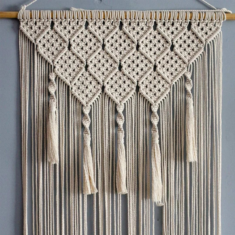 Rideau Macramé Arboris