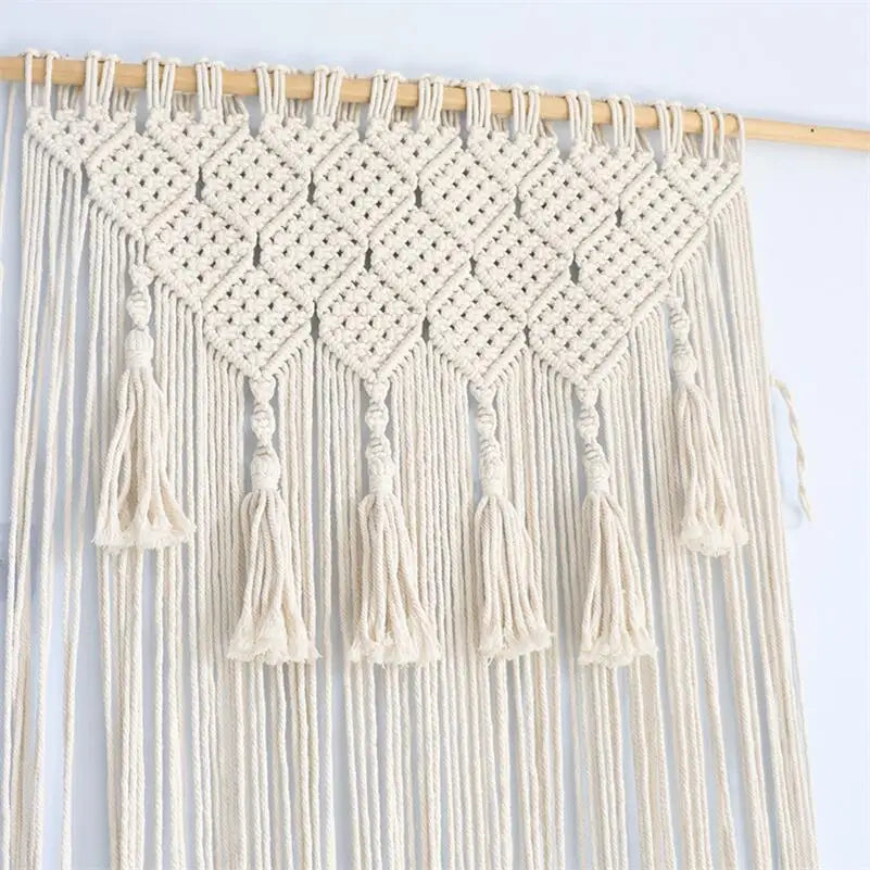 Rideau Macramé Arboris