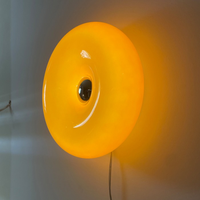 Applique Murale ou Lampe de Table Moderne Orange