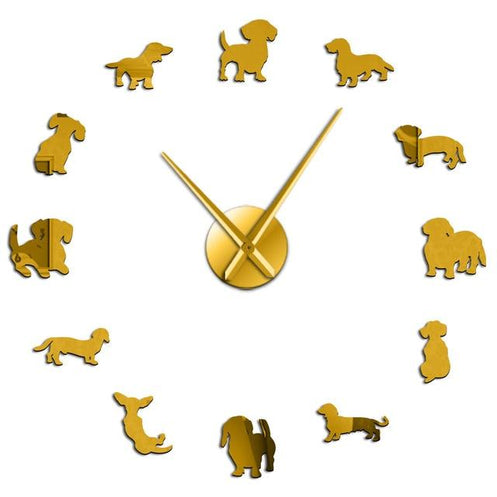 Horloge murale Décoration Chiens