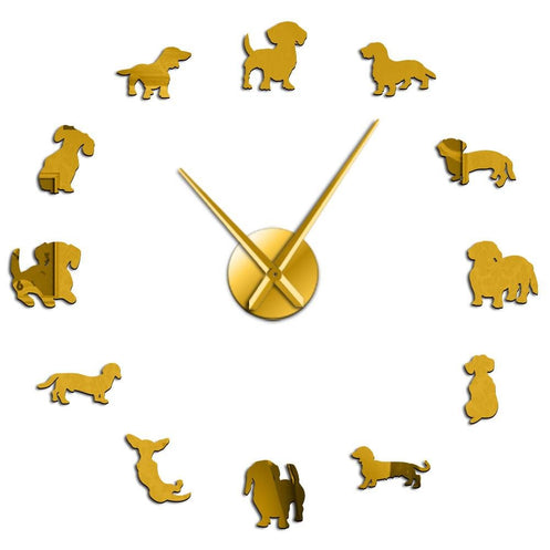 Horloge murale Décoration Chiens