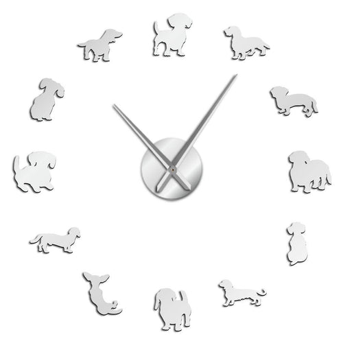 Horloge murale Décoration Chiens