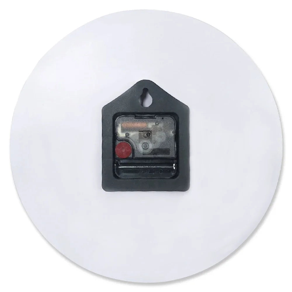 Horloge Murale Vintage Silencieuse - Design Géométrique Élégant