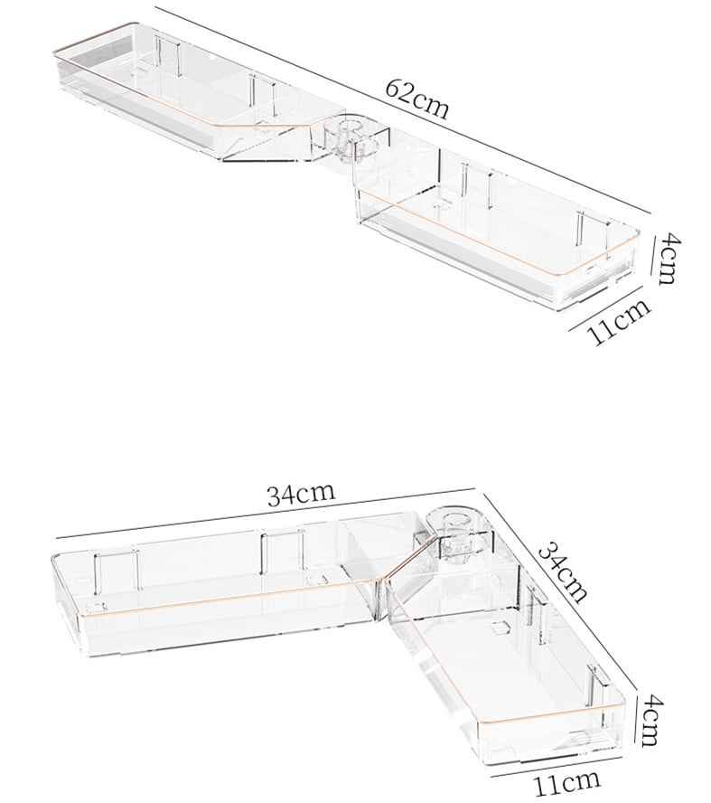 Étagères Pratiques pour Salle de Bain Sans Percage
