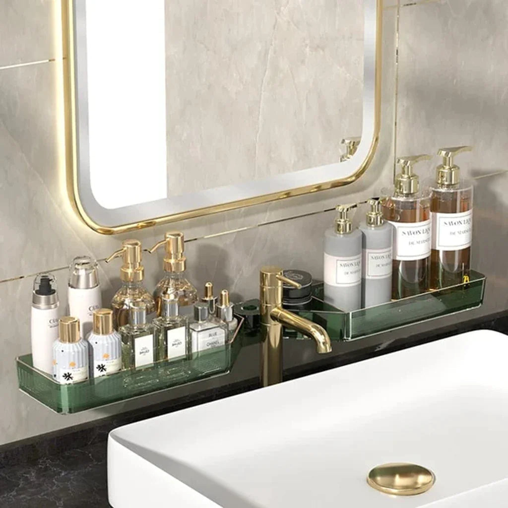 Étagères Pratiques pour Salle de Bain Sans Percage