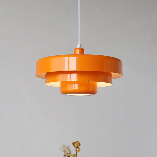 Lampe Suspension Vintage - Design Abat-Jour à 3 Couches