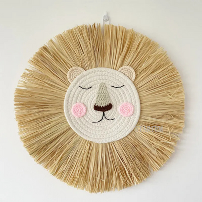 Décoration Murale Animale Bangui – Élégance Bohème pour la Chambre d'Enfant
