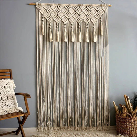 Rideau Macramé Arboris
