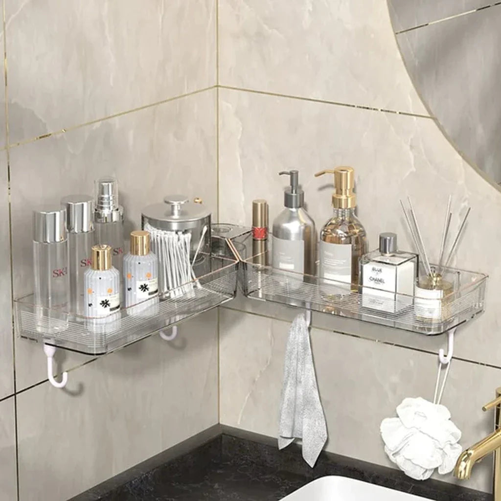 Étagères Pratiques pour Salle de Bain Sans Percage