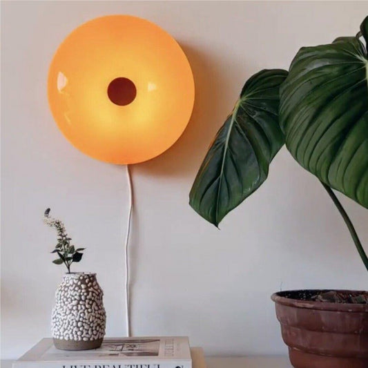 Applique Murale ou Lampe de Table Moderne Orange