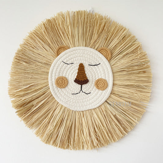 Décoration Murale Animale Bangui – Élégance Bohème pour la Chambre d'Enfant